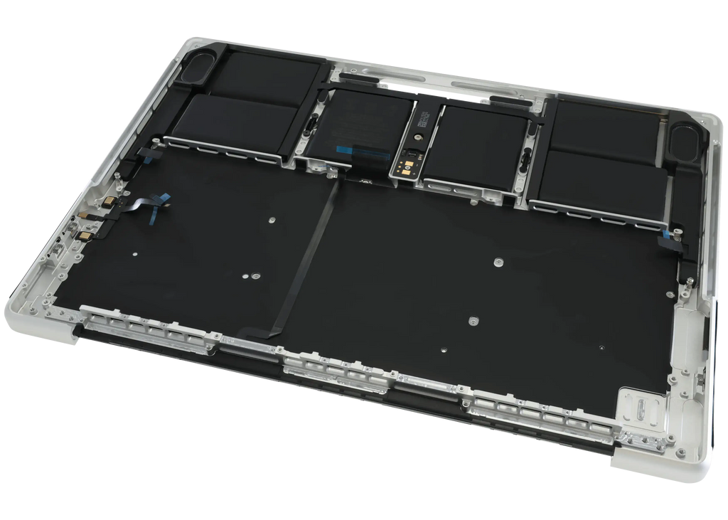 Top Case with Battery and Keyboard for MacBook Pro 14" A2442 (2021) Pro / Max / Pro 14" A2779 (2023) (Original OEM) (US Keyboard) (Silver)