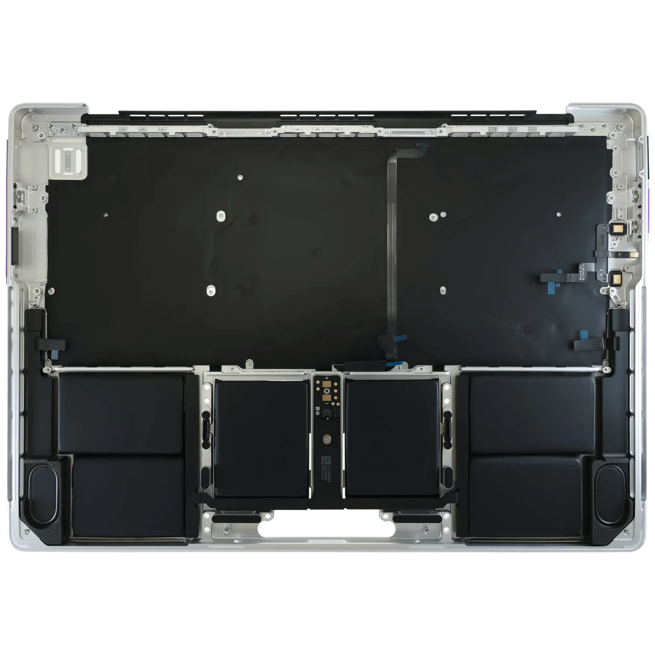 Top Case with Battery and Keyboard for MacBook Pro 14" (A3185 / 2024) (Original OEM) (US Keyboard) (Silver)
