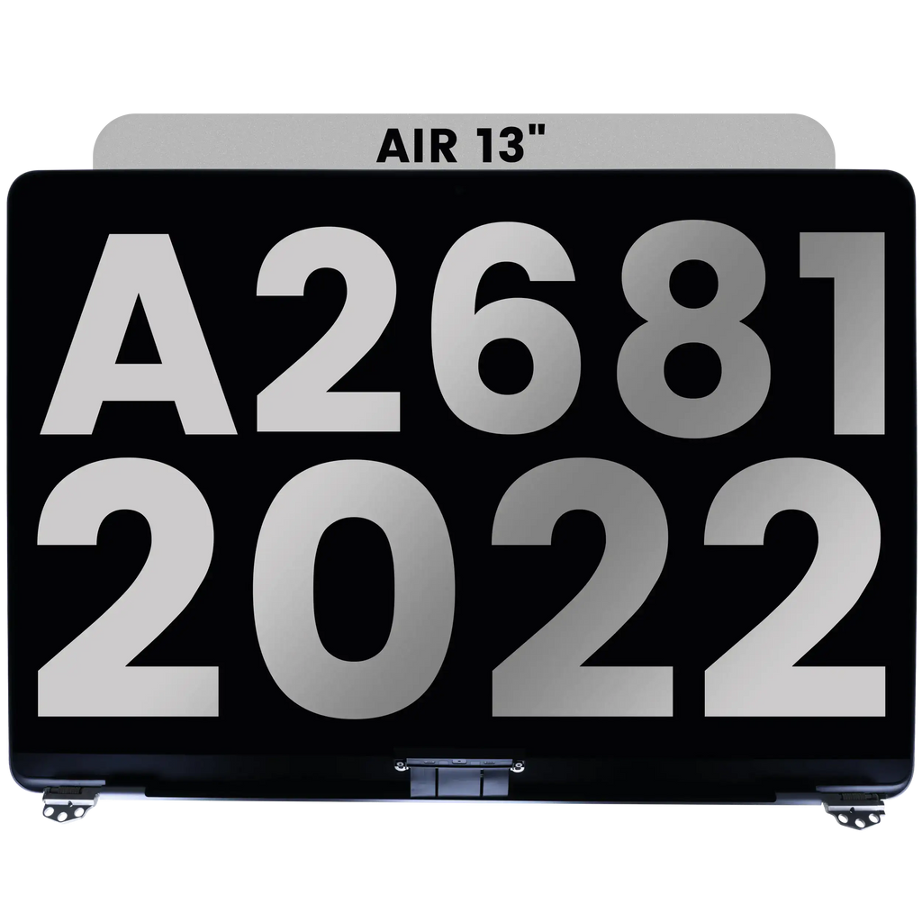 Komplettes LCD-Display MacBook Air 13" A2681 2022 Original Space Grau
