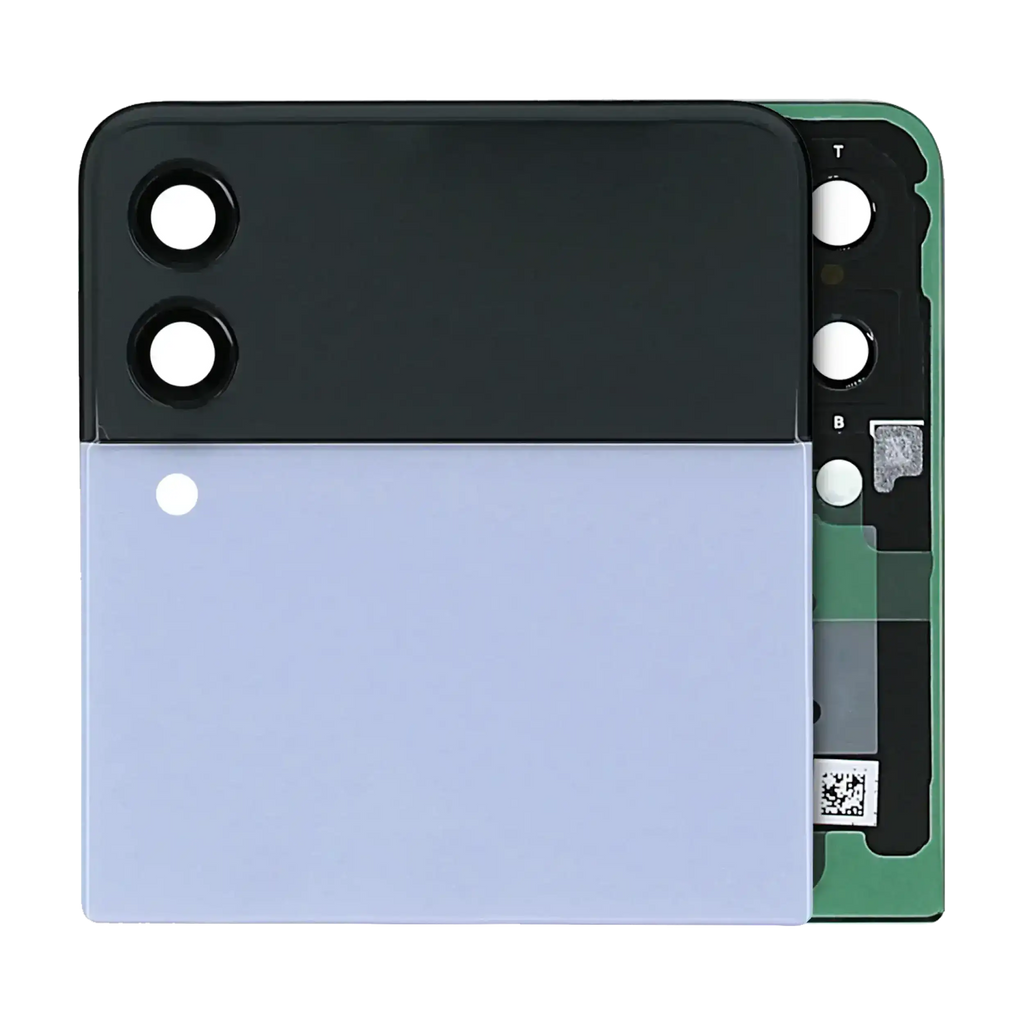Outer OLED-Display für Samsung Galaxy Z Flip 3 5G (gebrauchter OEM-Ausbau, Qualität B/C) (Blau)