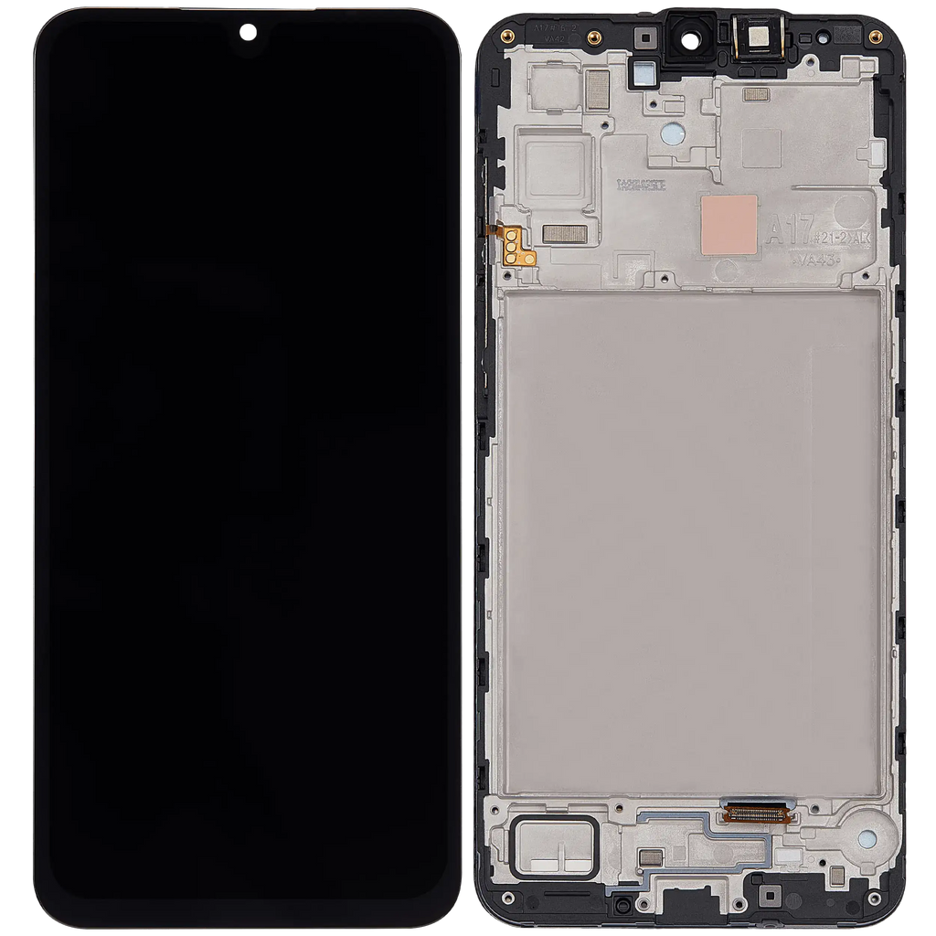 LCD-Display mit Rahmen für Samsung Galaxy A17 5G US-Version InCell alle Farben