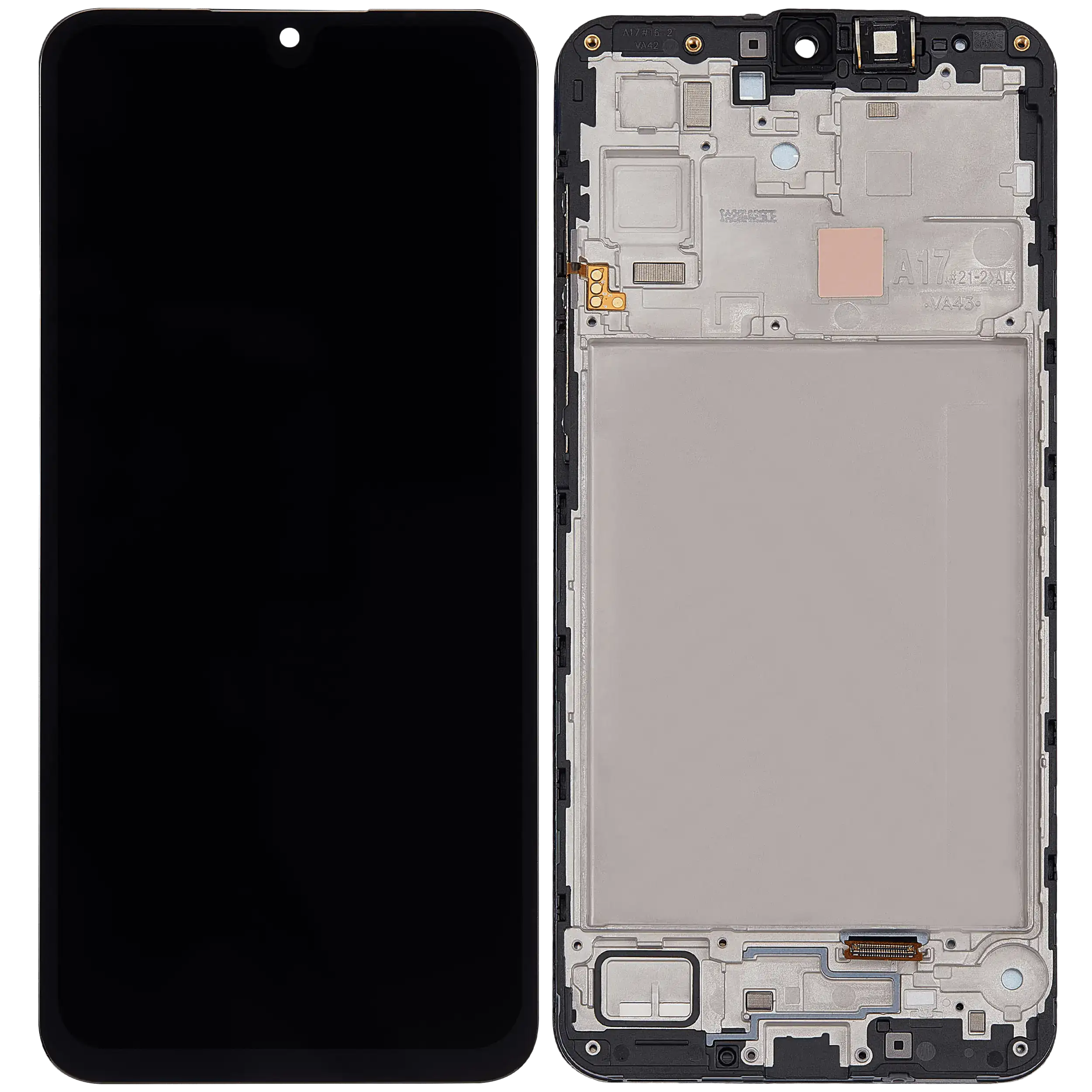 LCD-Display mit Rahmen für Samsung Galaxy A17 5G US-Version InCell alle Farben