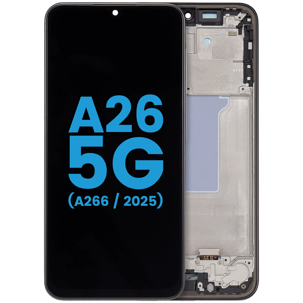LCD-Display mit Rahmen für Samsung Galaxy A26 5G (A266) – InCell