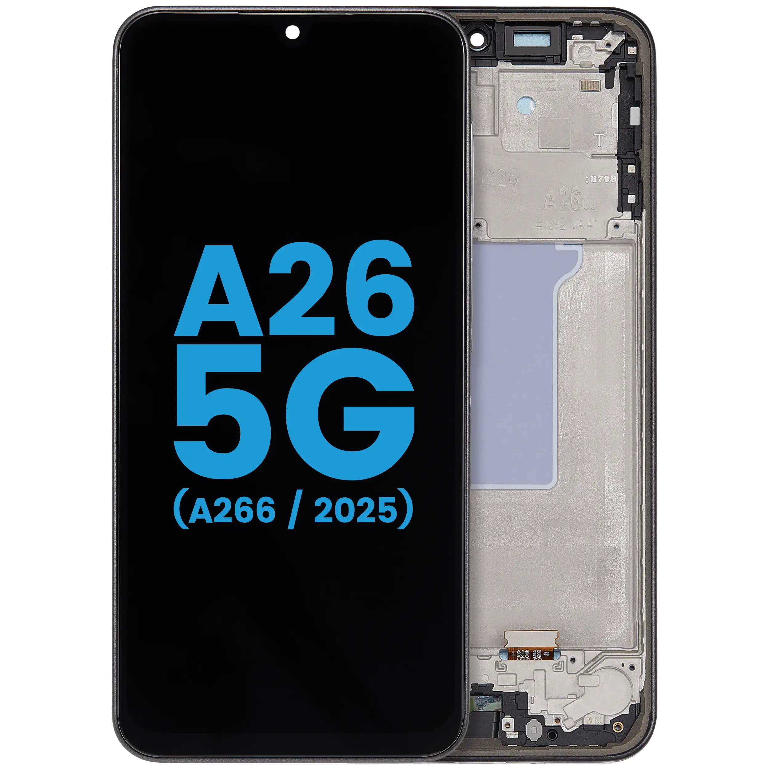 LCD-Display mit Rahmen für Samsung Galaxy A26 5G (A266) – InCell