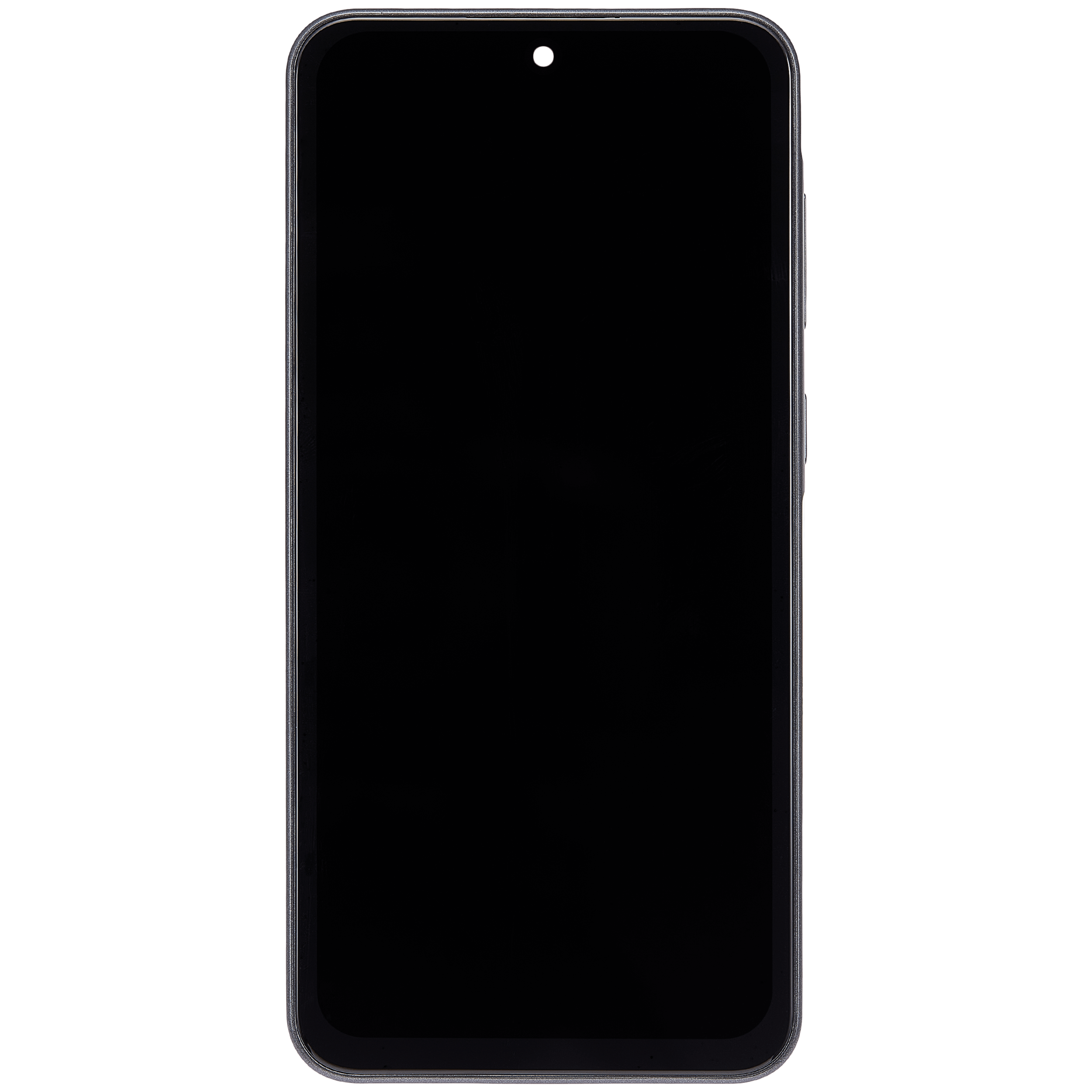 LCD-Display mit Rahmen für Samsung Galaxy A36 5G (A366/ 2025)(6.58") (US-Version) (Aftermarket : incell) (Schwarz)
