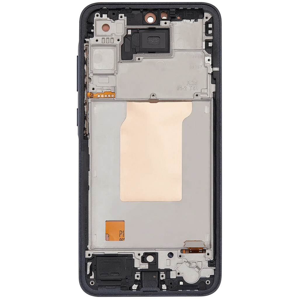 LCD-Display mit Rahmen für Samsung Galaxy A35 5G (A356/ 2025)(6.58") (US-Version) (Aftermarket : incell)(Navy)