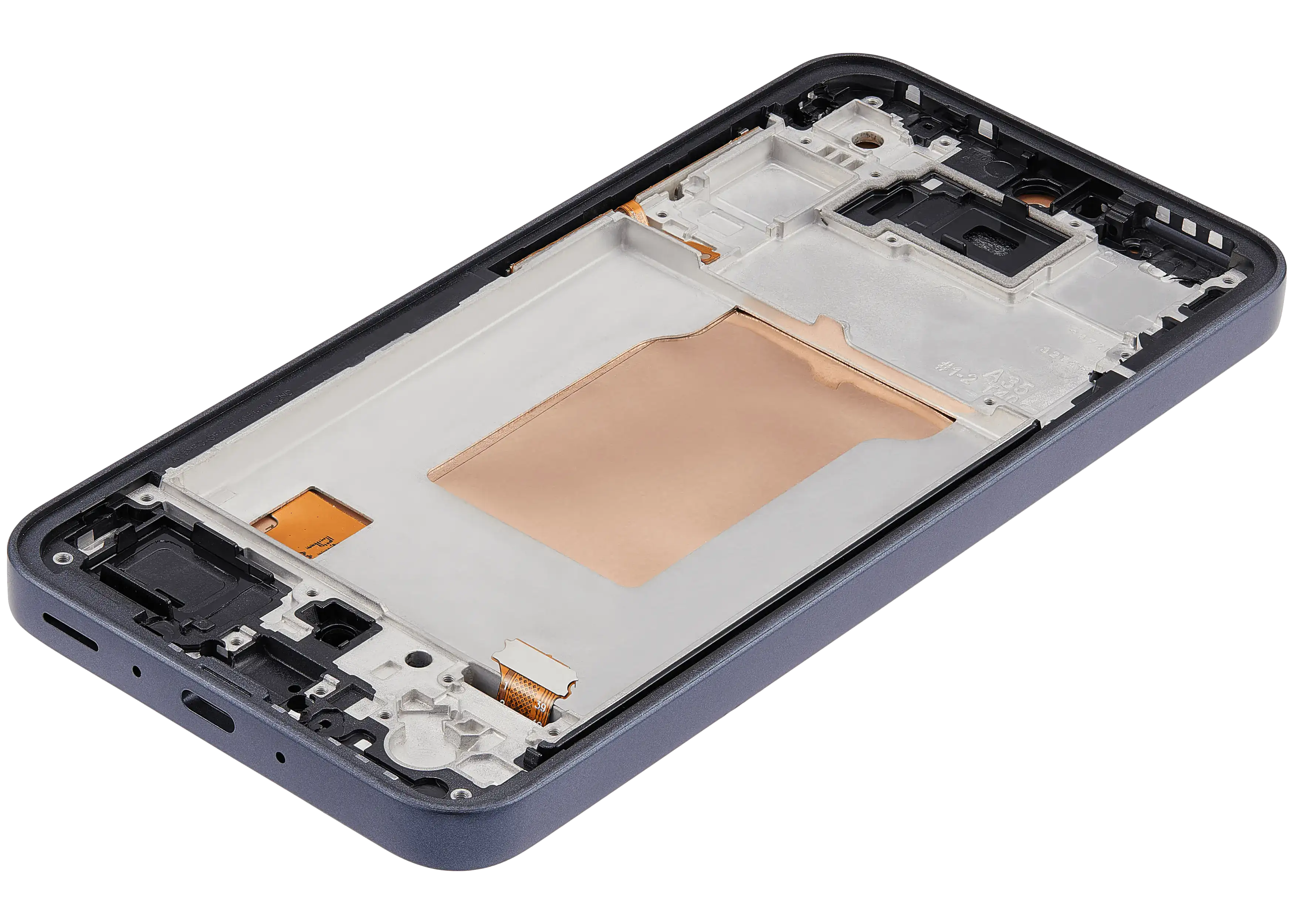 LCD-Display mit Rahmen für Samsung Galaxy A35 5G (A356/ 2025)(6.58") (US-Version) (Aftermarket : incell)(Navy)