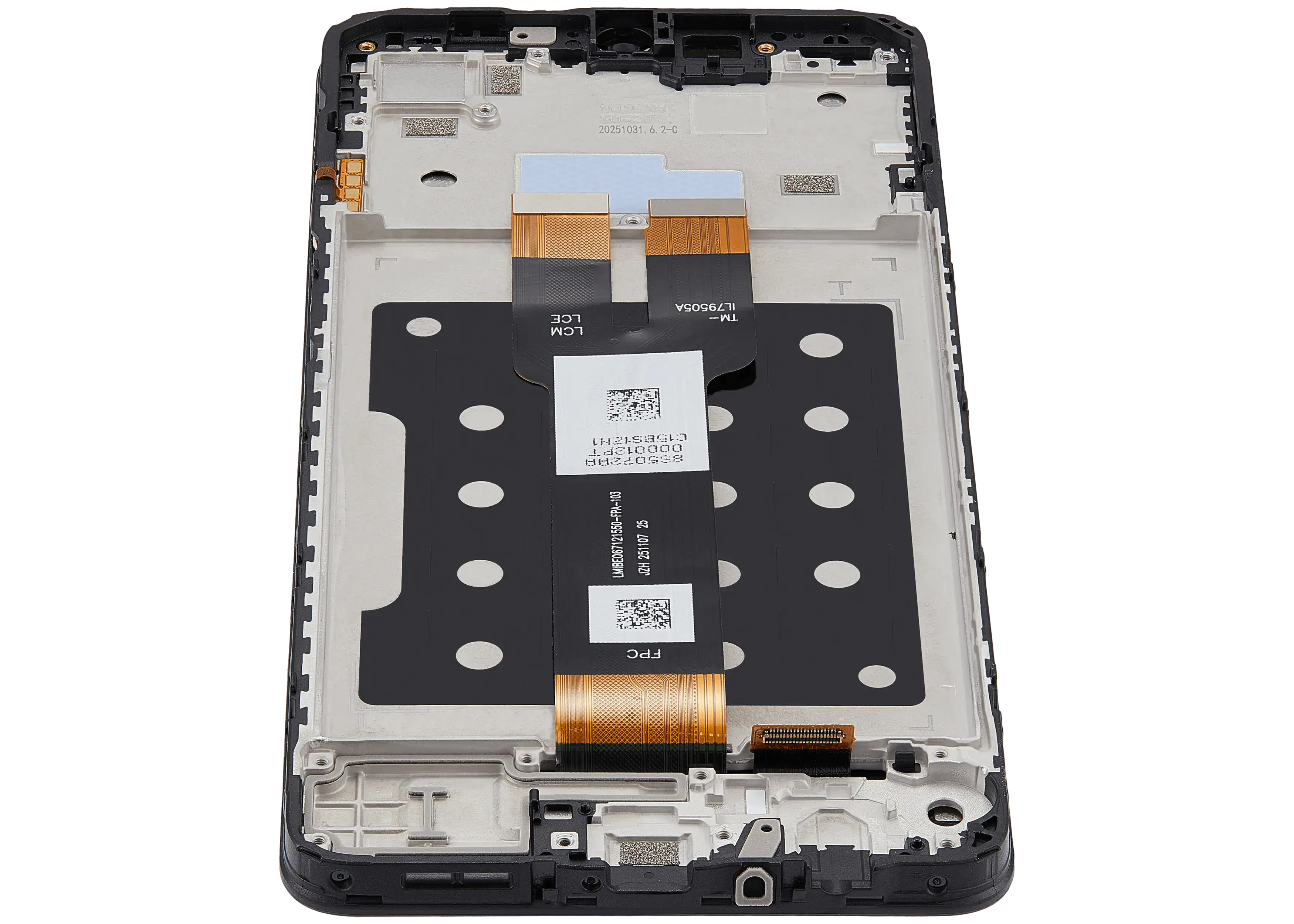 LCD-Display mit Rahmen für Samsung Galaxy A07 5G (A076/ 2026) (Refurbished) (Alle Farben)