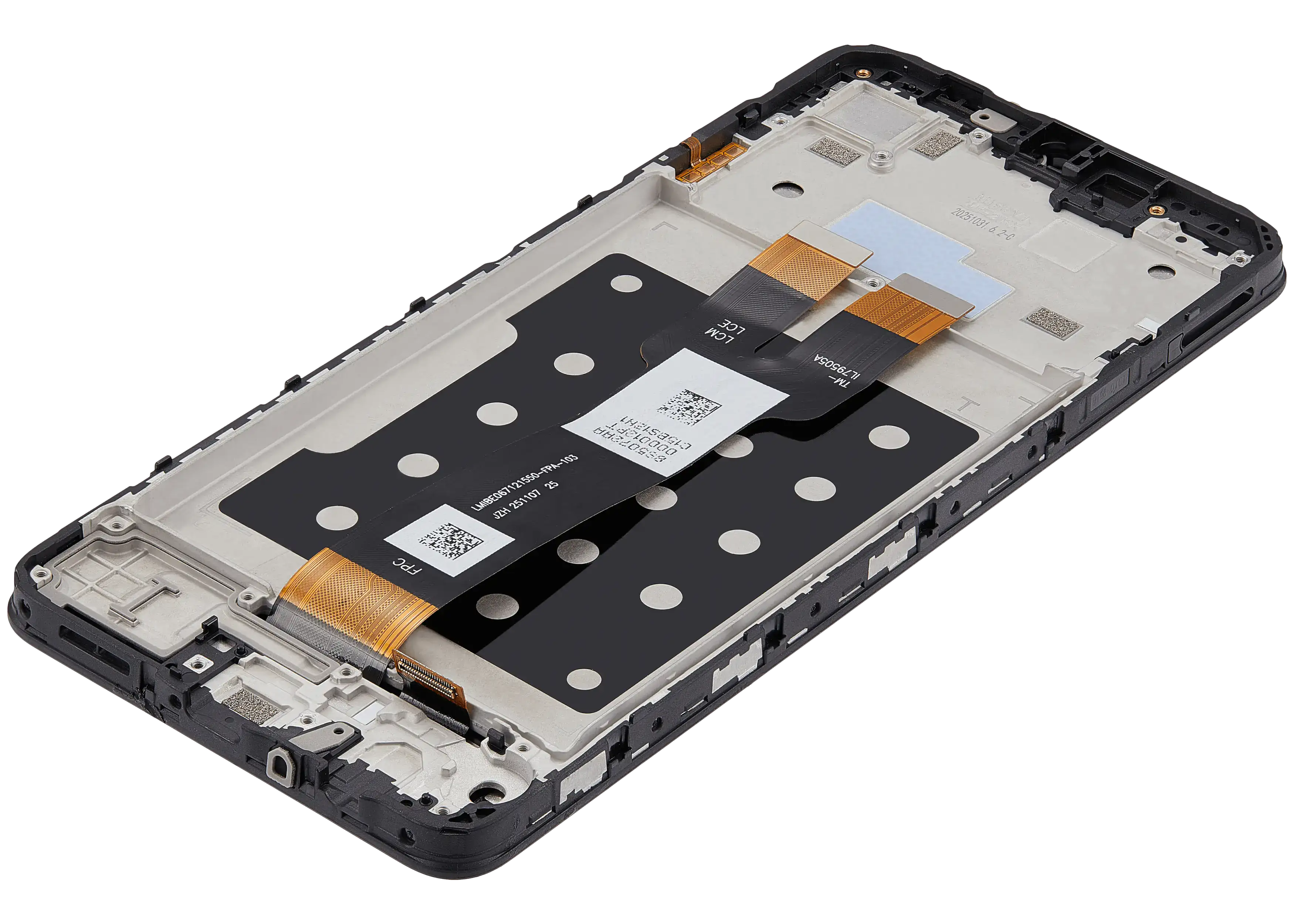 LCD-Display mit Rahmen für Samsung Galaxy A07 5G (A076/ 2026) (Refurbished) (Alle Farben)