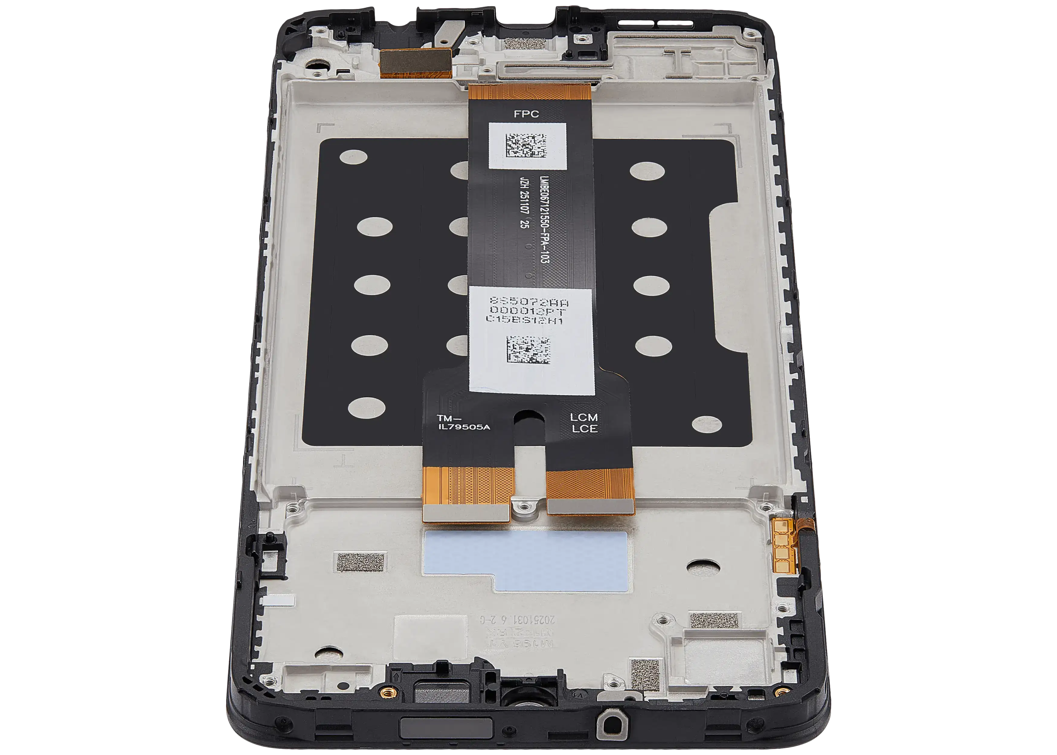 LCD-Display mit Rahmen für Samsung Galaxy A07 5G (A076/ 2026) (Refurbished) (Alle Farben)