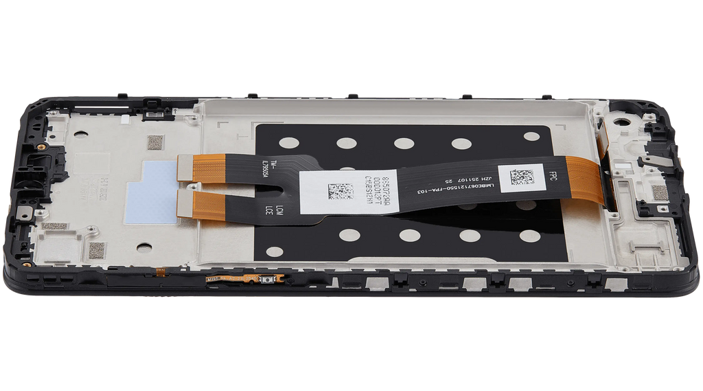 LCD-Display mit Rahmen für Samsung Galaxy A07 5G (A076/ 2026) (Refurbished) (Alle Farben)