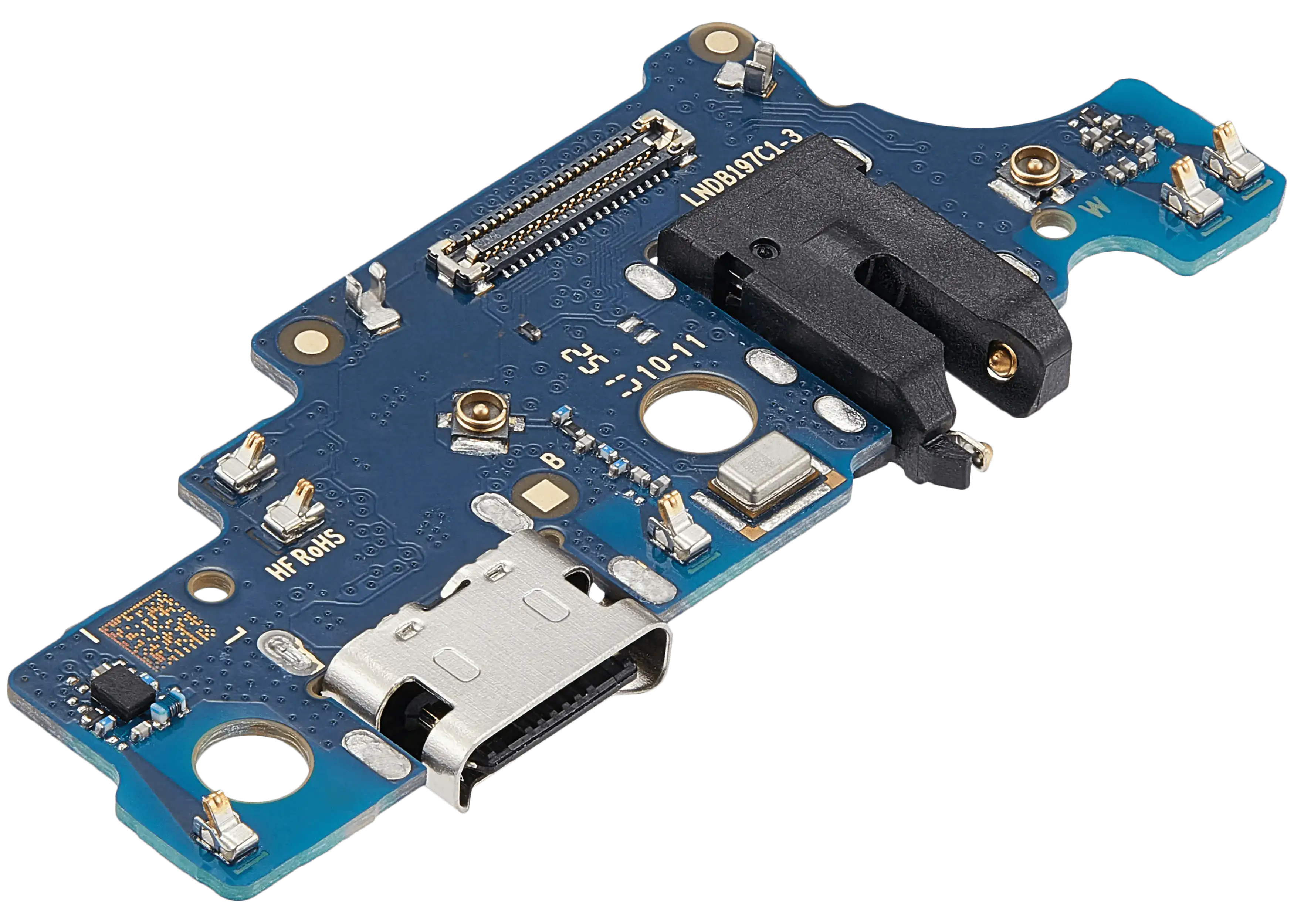 Ladebuchse Board mit Headphone Jack für Samsung Galaxy A06 5G (A066 / 2025) (Premium)