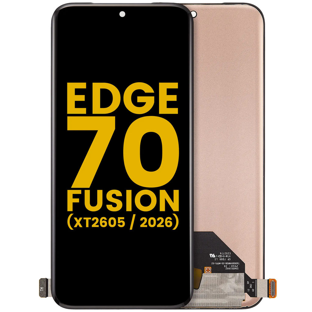 OLED-Display ohne Rahmen für Motorola Edge 70 Fusion (XT2605 / 2026) (Refurbished) (Alle Farben)
