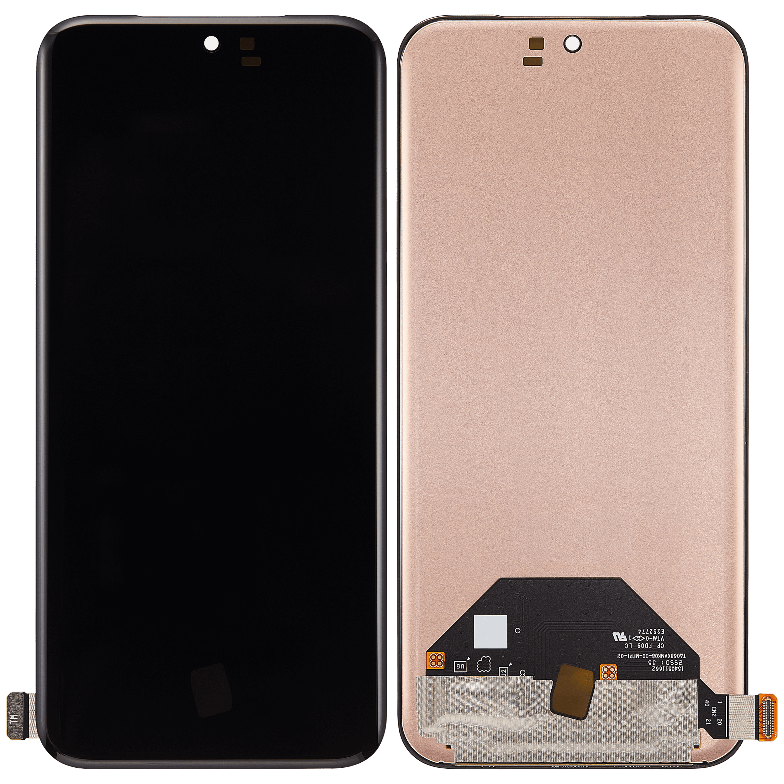 OLED-Display ohne Rahmen für Motorola Edge 70 Fusion (XT2605 / 2026) (Refurbished) (Alle Farben)