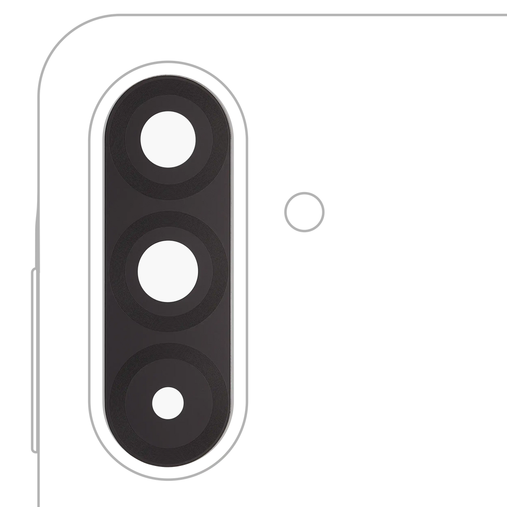 Kameralinse hinten (Glass Only) mit Adhesive für Samsung Galaxy A36 5G (A366 / 2025)