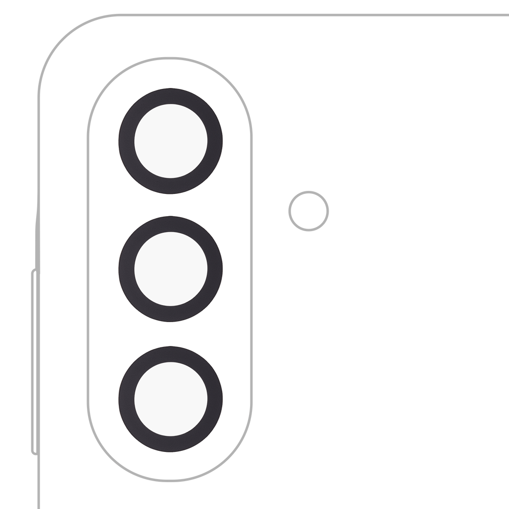 Kameralinse hinten (Glass Only) mit Adhesive für Samsung Galaxy A56 5G (A566 / 2025)