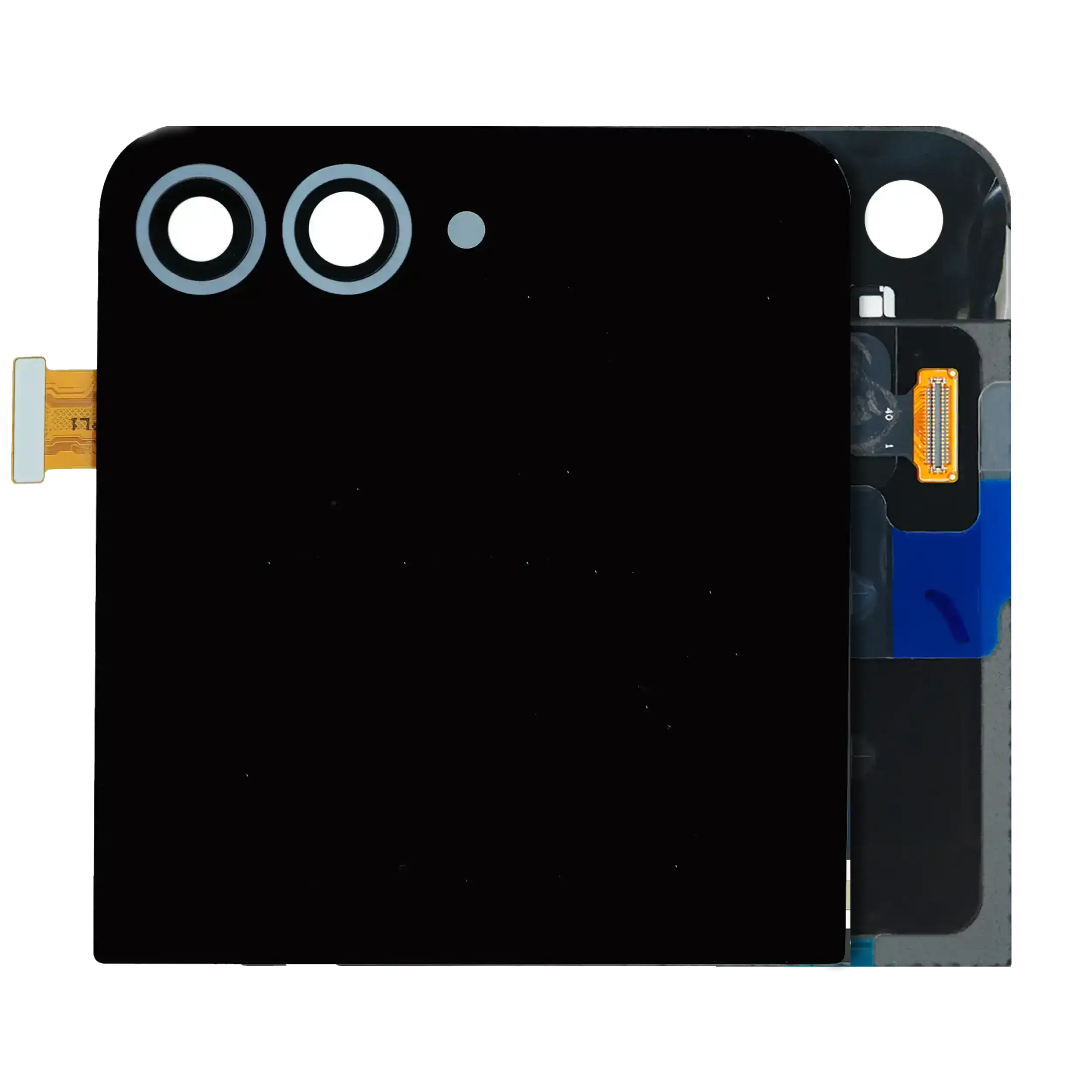 Outer OLED-Display für Samsung Galaxy Z Flip 6 5G (US & International) (gebrauchter OEM-Ausbau, Qualität B/C) (Blau)