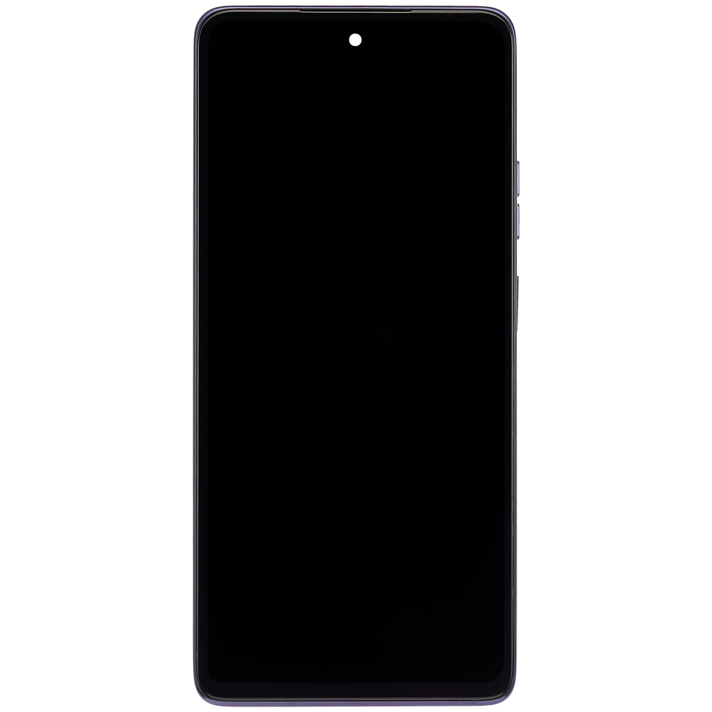 LCD-Display mit Rahmen für Motorola Moto G Power 5G (XT2617 / 2026) (Refurbished) (Evening Blue)