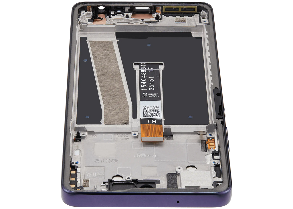 LCD-Display mit Rahmen für Motorola Moto G Power 5G (XT2617 / 2026) (Refurbished) (Evening Blue)
