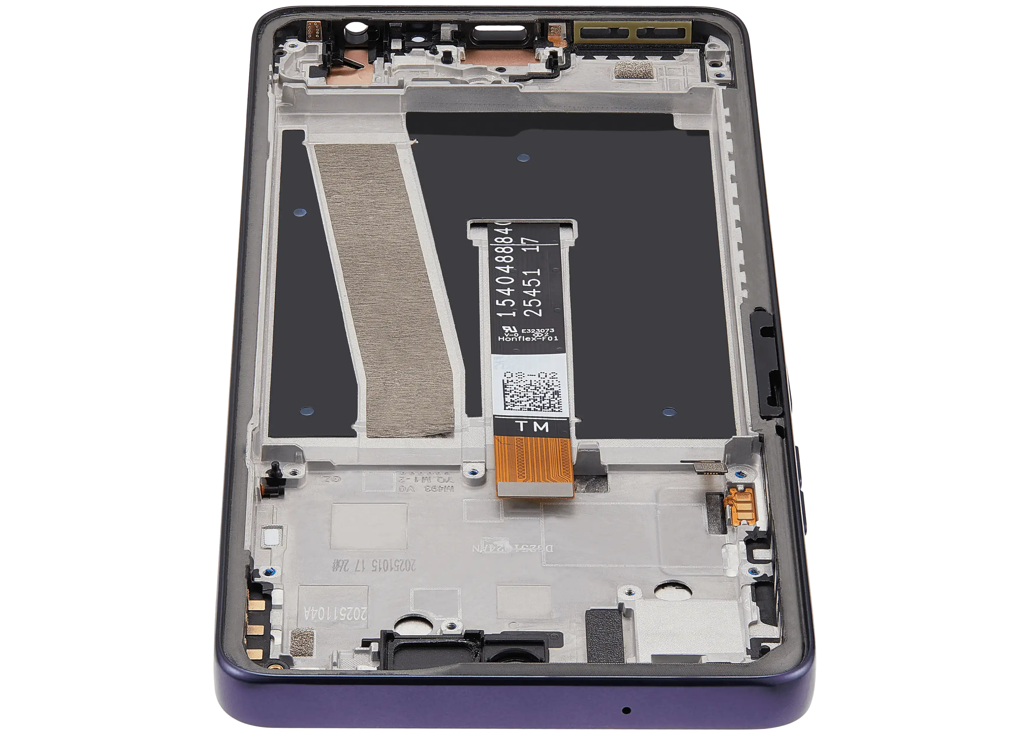 LCD-Display mit Rahmen für Motorola Moto G Power 5G (XT2617 / 2026) (Refurbished) (Evening Blue)