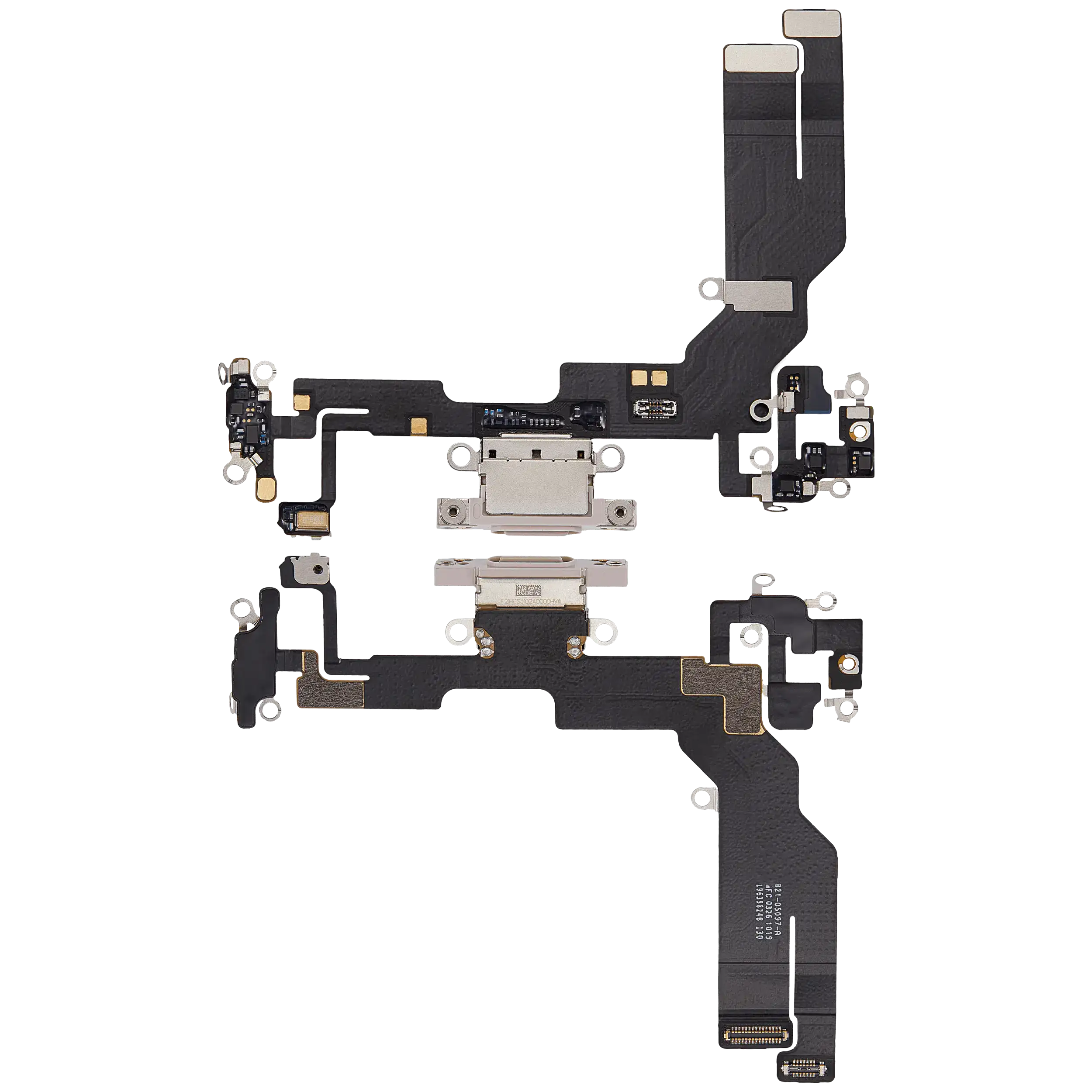 Ladebuchse Flex Cable Compatible für iPhone 17e (Premium) (Soft Pink)
