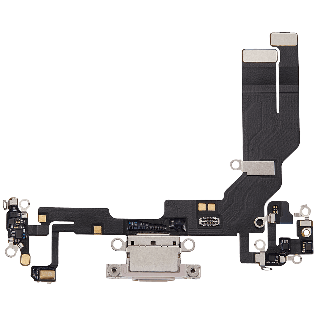 Ladebuchse Flex Cable Compatible für iPhone 17e (Premium) (Soft Pink)