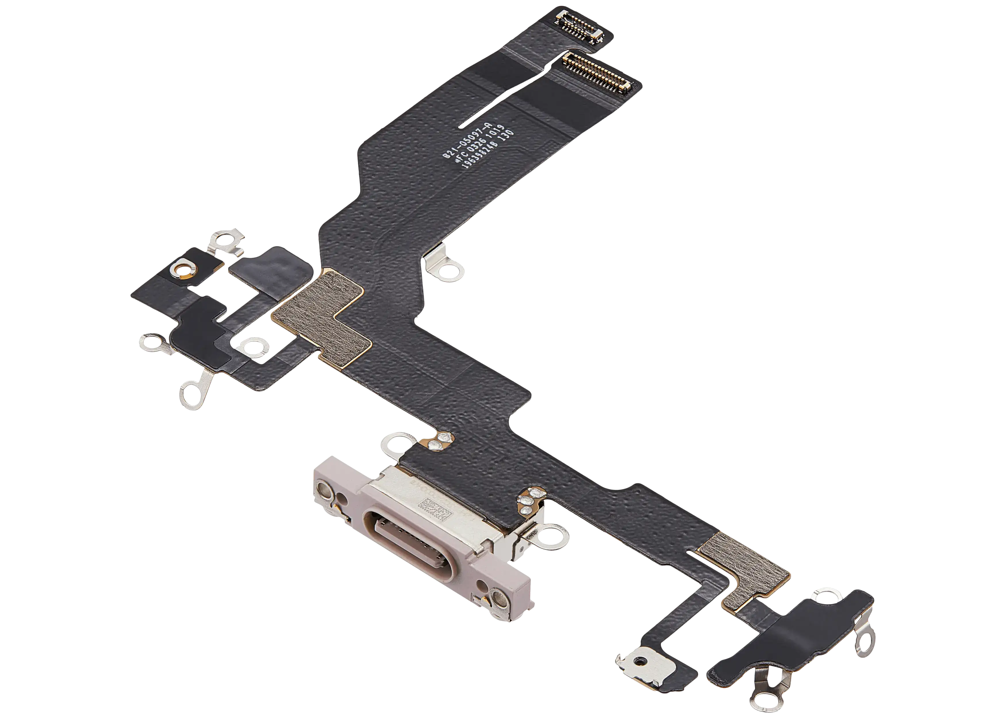 Ladebuchse Flex Cable Compatible für iPhone 17e (Premium) (Soft Pink)