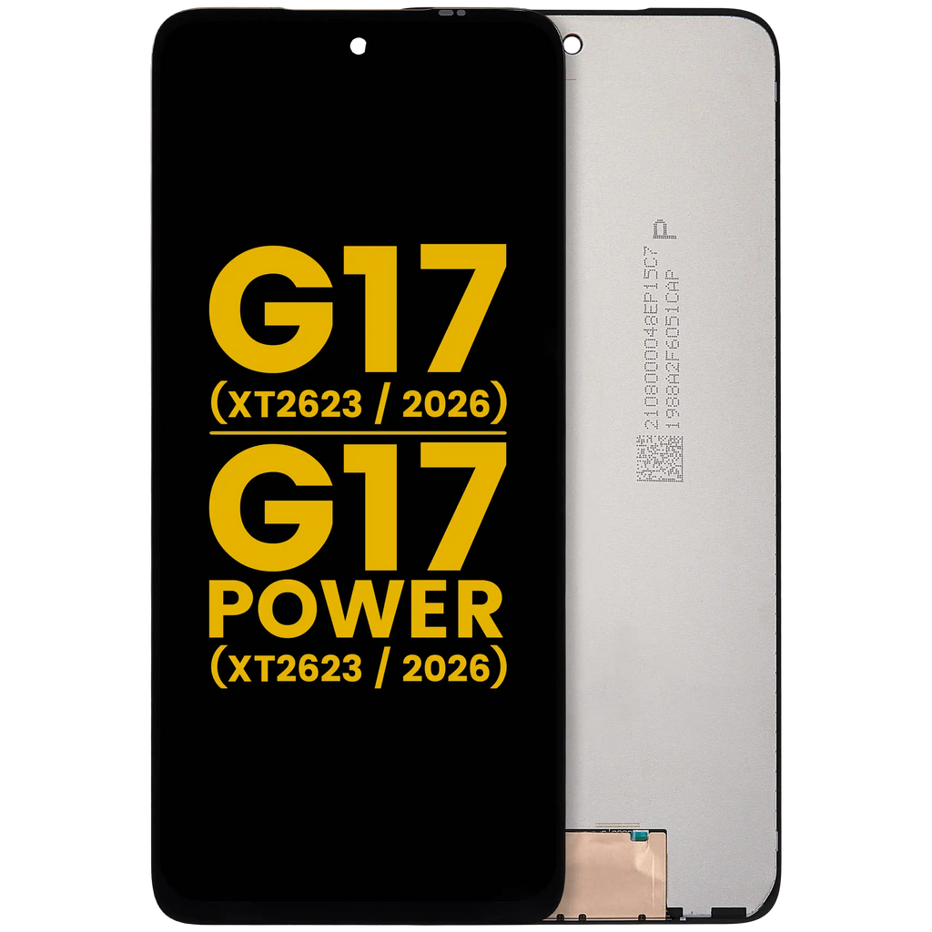 LCD-Display ohne Rahmen für Motorola Moto G17 (XT2623 / 2026) / G17 Power (XT2623 / 2026) (Refurbished) (Alle Farben)