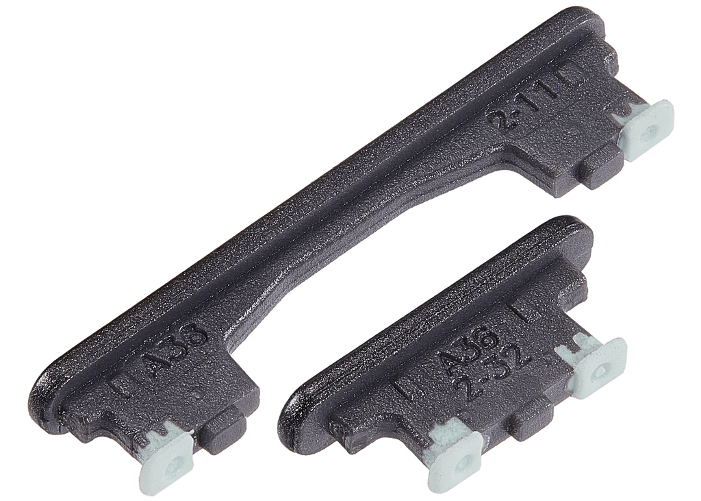 Hard Buttons (Power / Volume) für Samsung Galaxy A36 5G (A366 / 2025) (Schwarz)