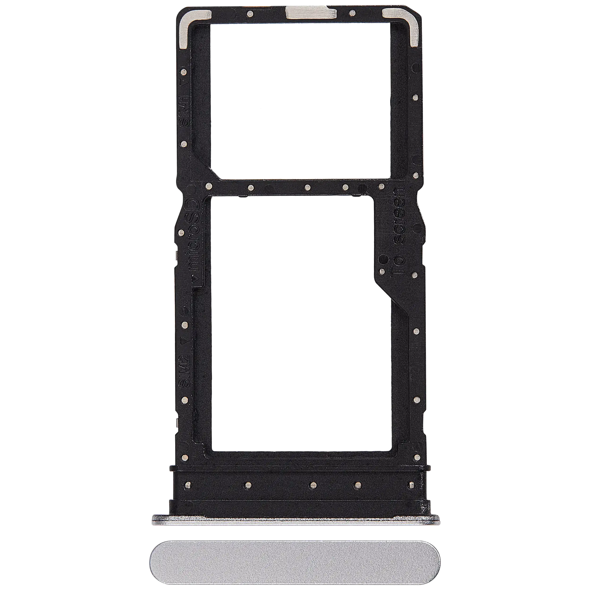 Dual Sim Card Tray für Samsung Galaxy A06 5G (A066 / 2025) (Grau)