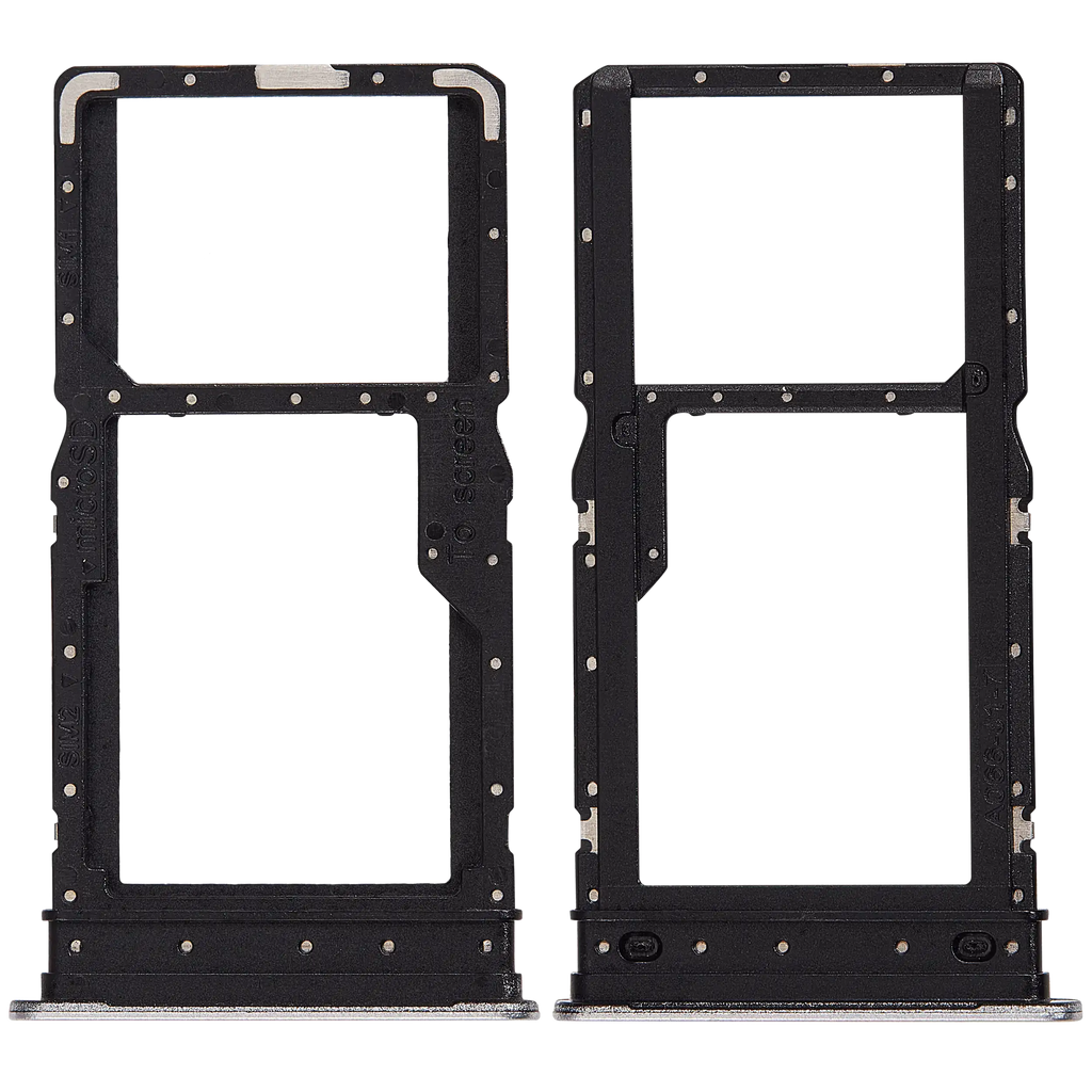 Dual Sim Card Tray für Samsung Galaxy A06 5G (A066 / 2025) (Grau)