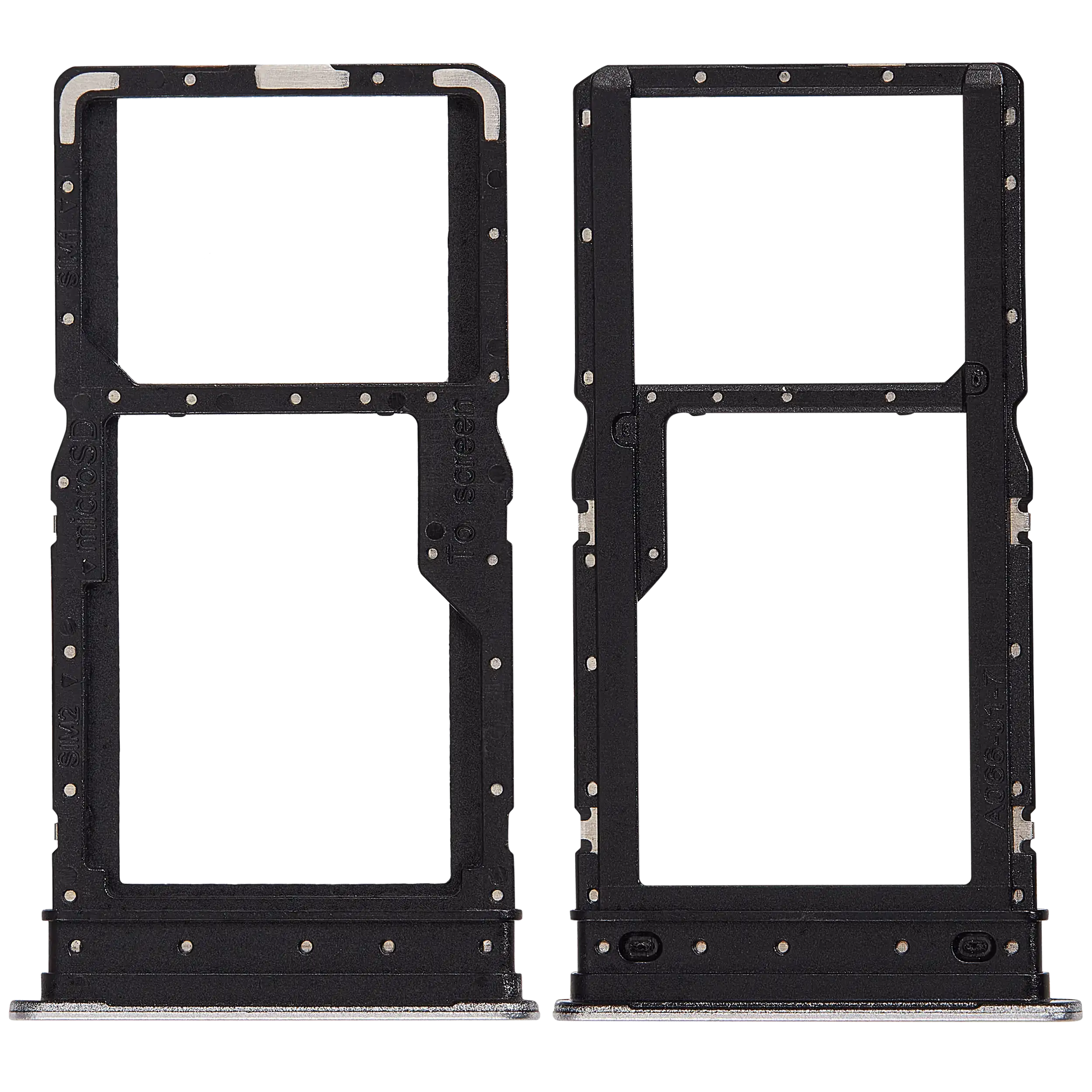 Dual Sim Card Tray für Samsung Galaxy A06 5G (A066 / 2025) (Grau)