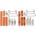 Button Set (Power / Volume / Switch) for iPhone 17 Pro / 17 Pro Max (Cosmic Orange)