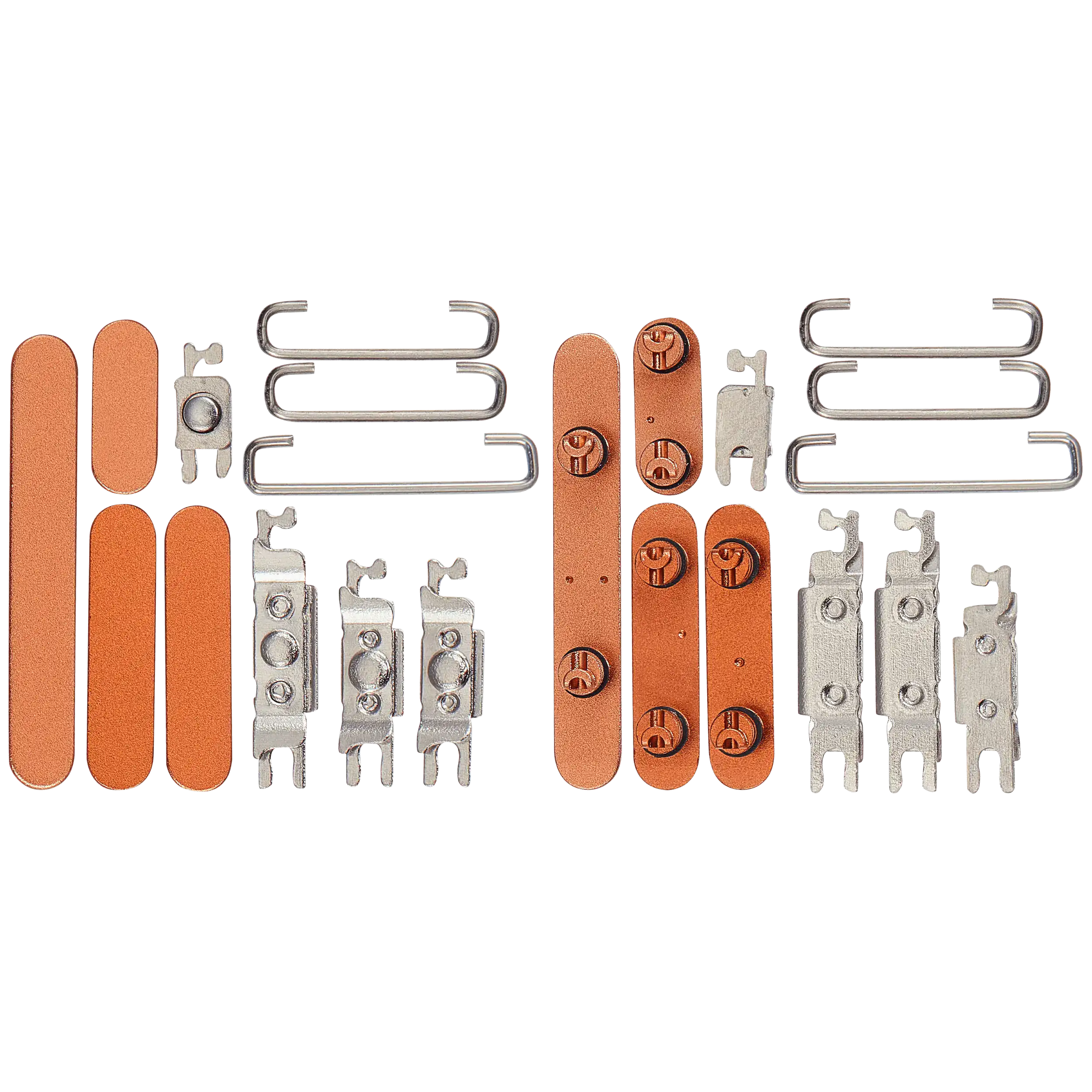 Button Set (Power / Volume / Switch) for iPhone 17 Pro / 17 Pro Max (Cosmic Orange)