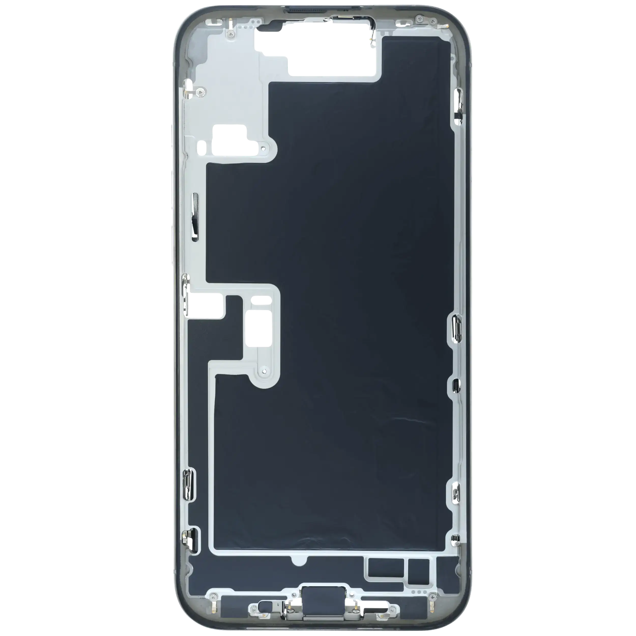 Backcover/Rahmen mit Akku für iPhone 16 Pro Max (Original OEM) (US-Version) (Natural Titanium)