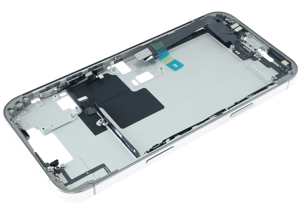 Backcover/Rahmen mit Akku für iPhone 16 Pro Max (Original OEM) (US-Version) (Natural Titanium)
