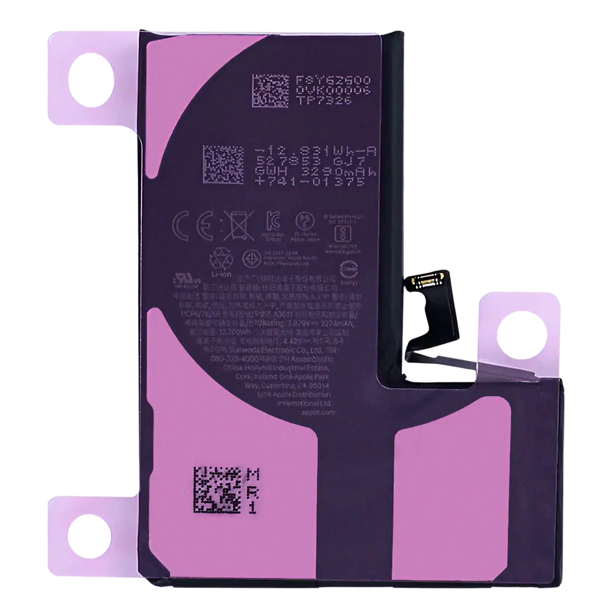 Replacement battery for iPhone 15 Pro (Original OEM)