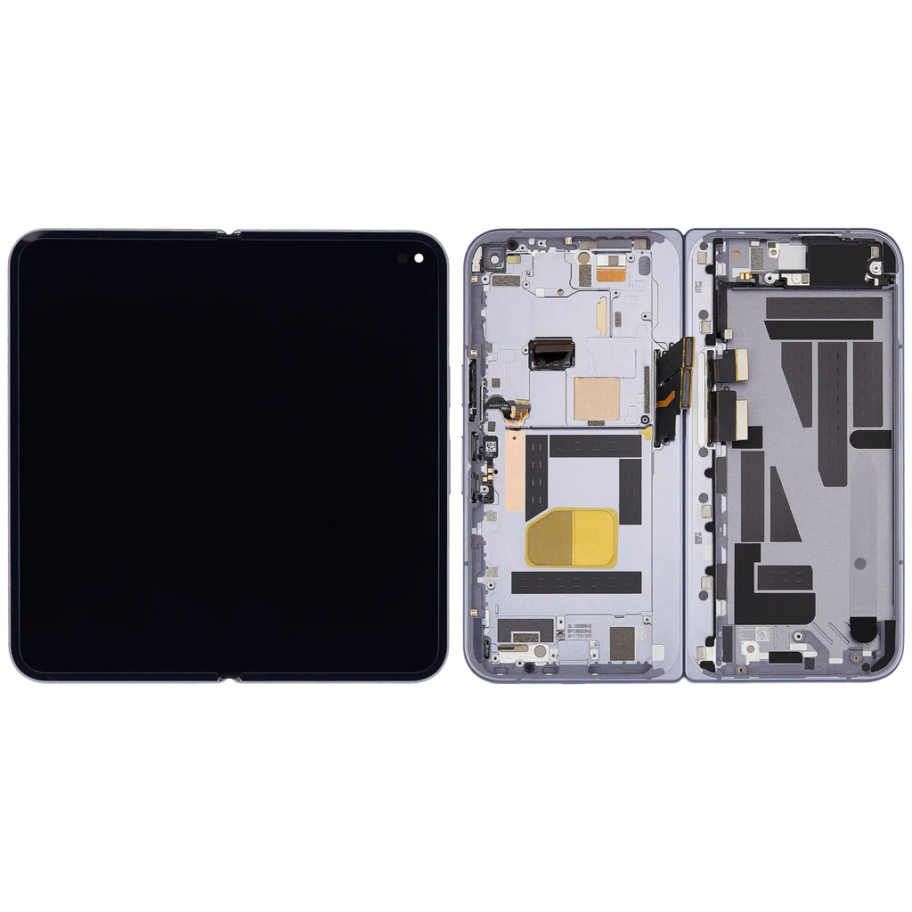 Inner OLED-Display mit Rahmen für Google Pixel 10 Pro Fold (US & International Versions) (Refurbished) (Moonstone)