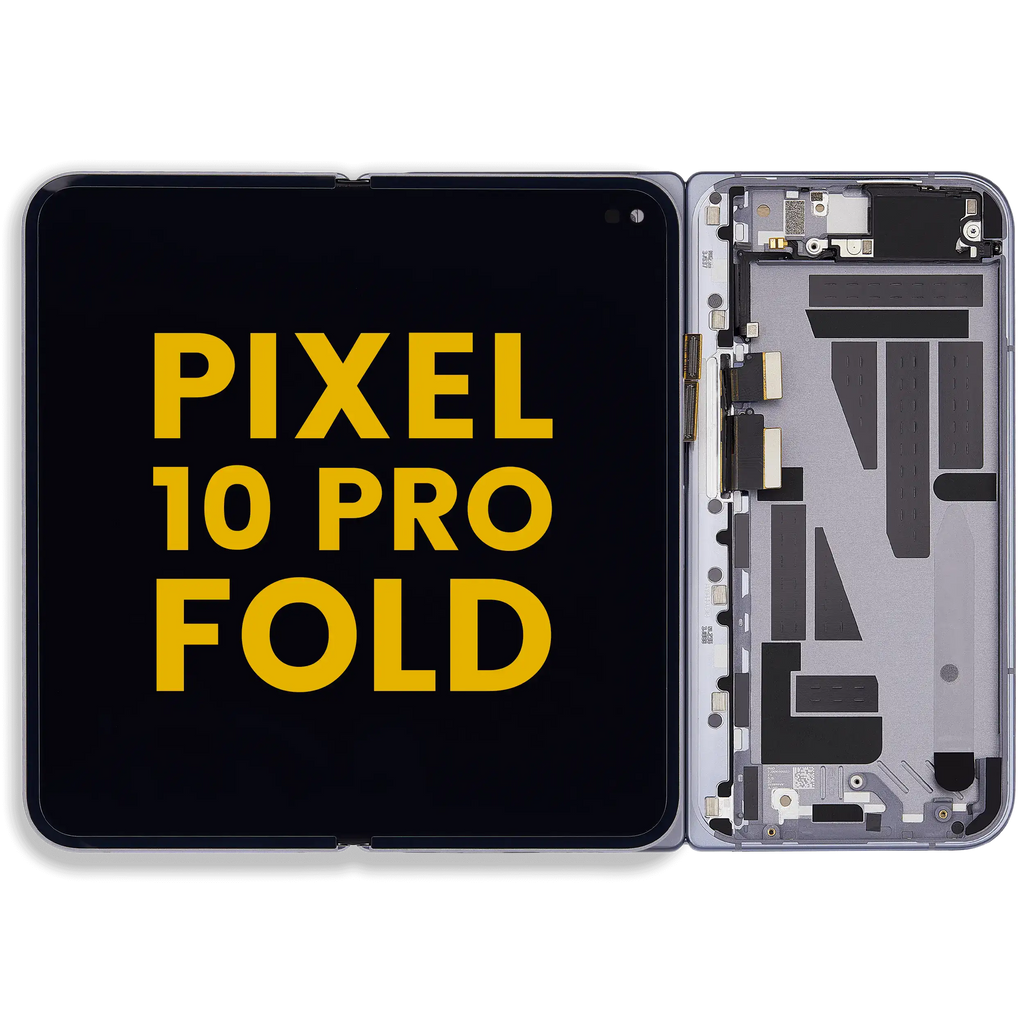 Inner OLED-Display mit Rahmen für Google Pixel 10 Pro Fold (US & International Versions) (Refurbished) (Moonstone)