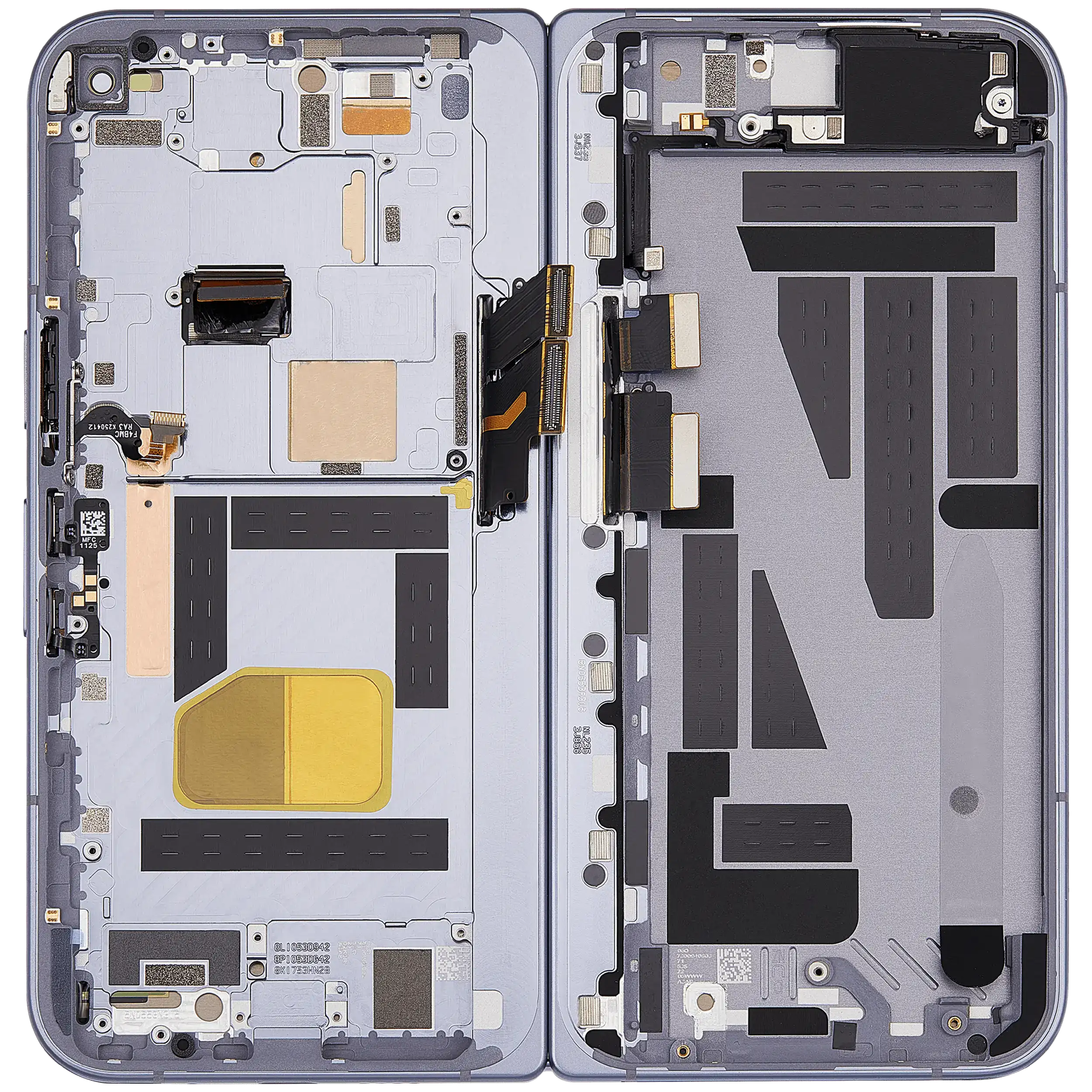Inner OLED-Display mit Rahmen für Google Pixel 10 Pro Fold (US & International Versions) (Refurbished) (Moonstone)