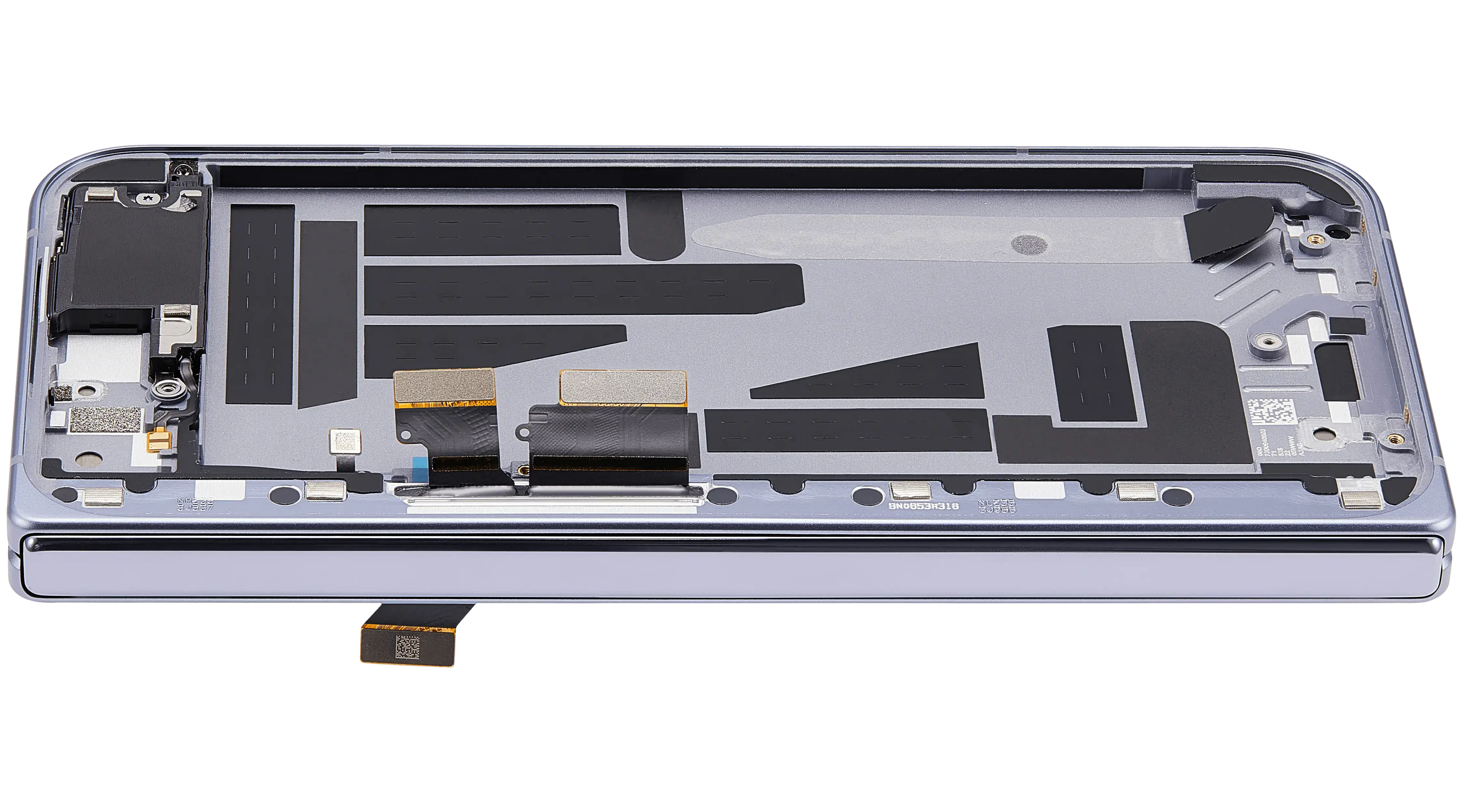 Inner OLED-Display mit Rahmen für Google Pixel 10 Pro Fold (US & International Versions) (Refurbished) (Moonstone)