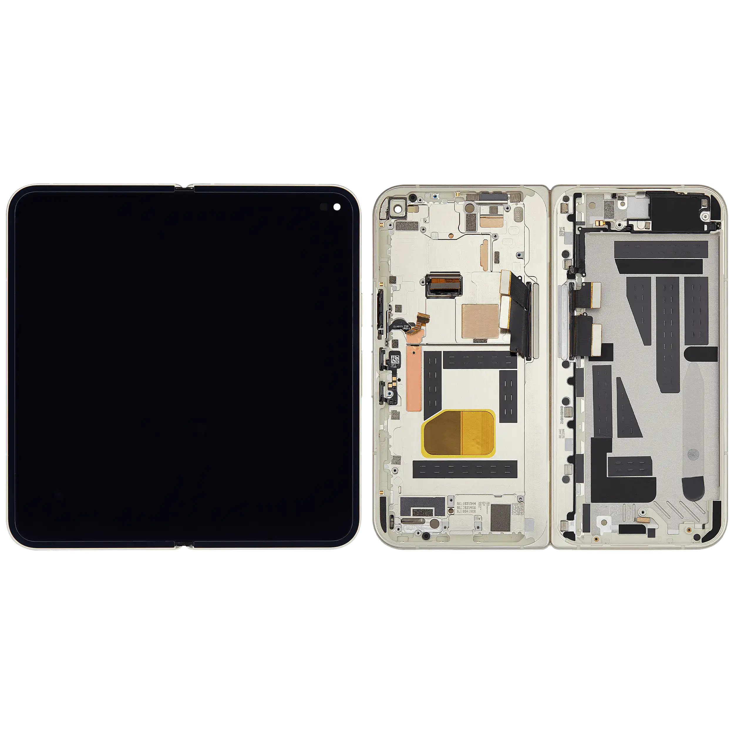 Inner OLED-Display mit Rahmen für Google Pixel 10 Pro Fold (US & International Versions) (Refurbished) (Jade)