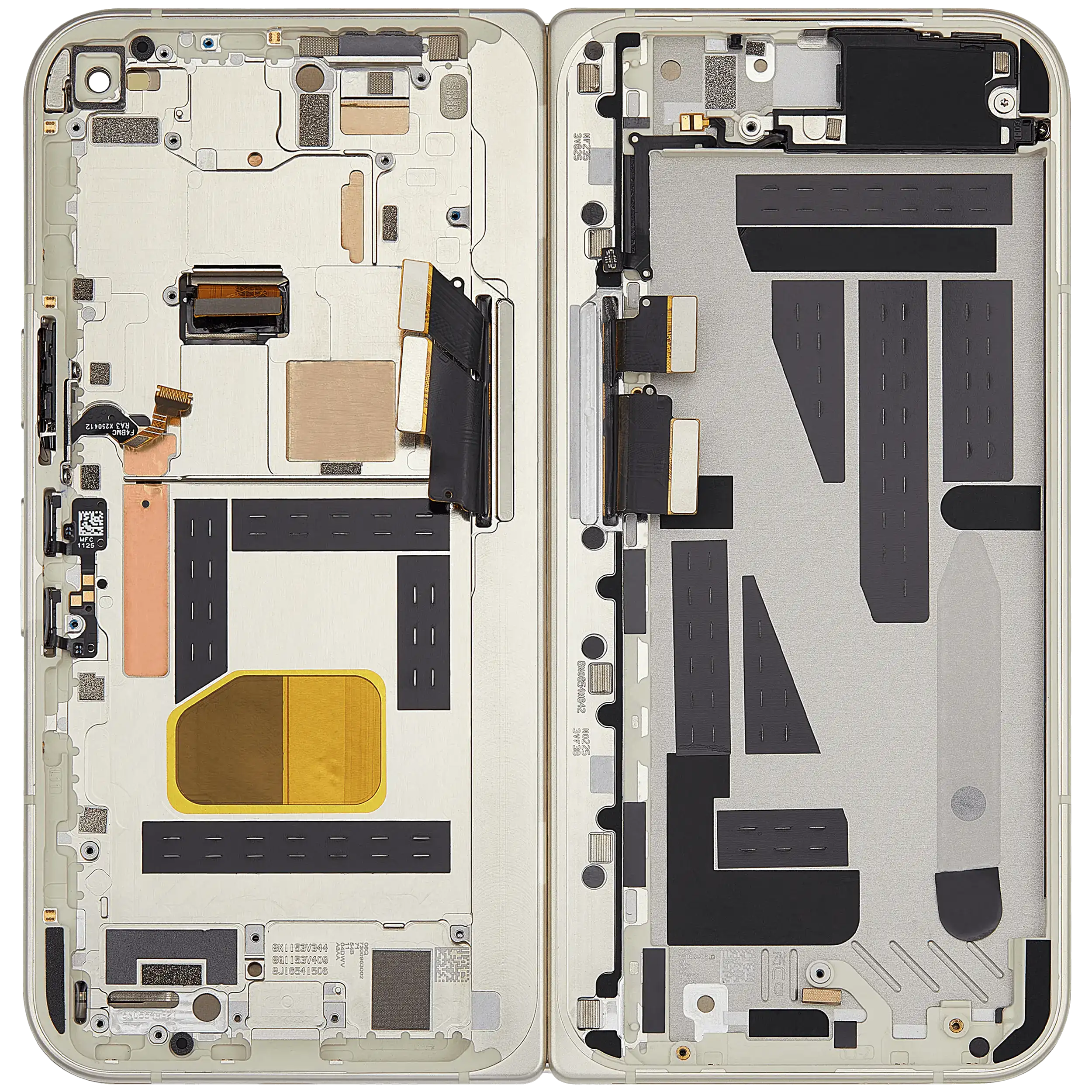 Inner OLED-Display mit Rahmen für Google Pixel 10 Pro Fold (US & International Versions) (Refurbished) (Jade)