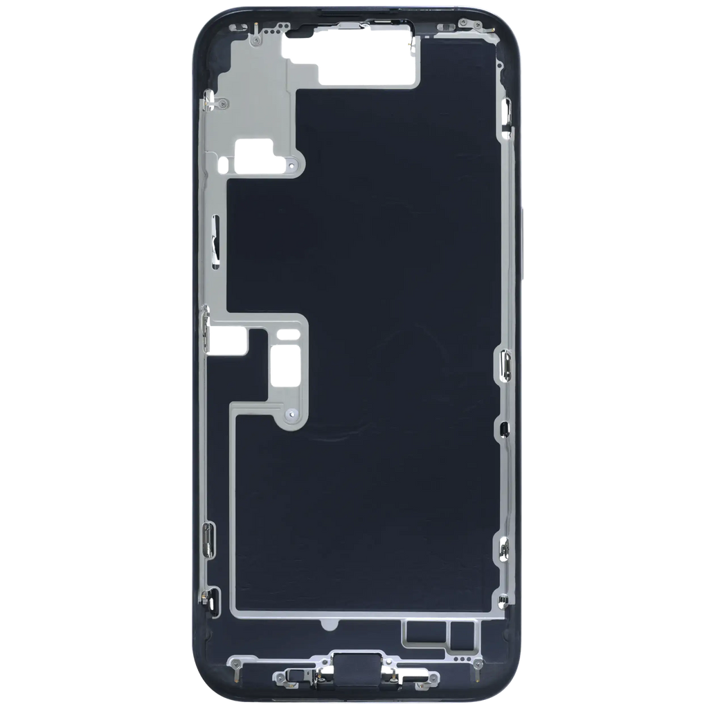 Backcover/Rahmen mit Akku für iPhone 16 Pro Max (Original OEM) (US-Version) (Schwarz Titanium)