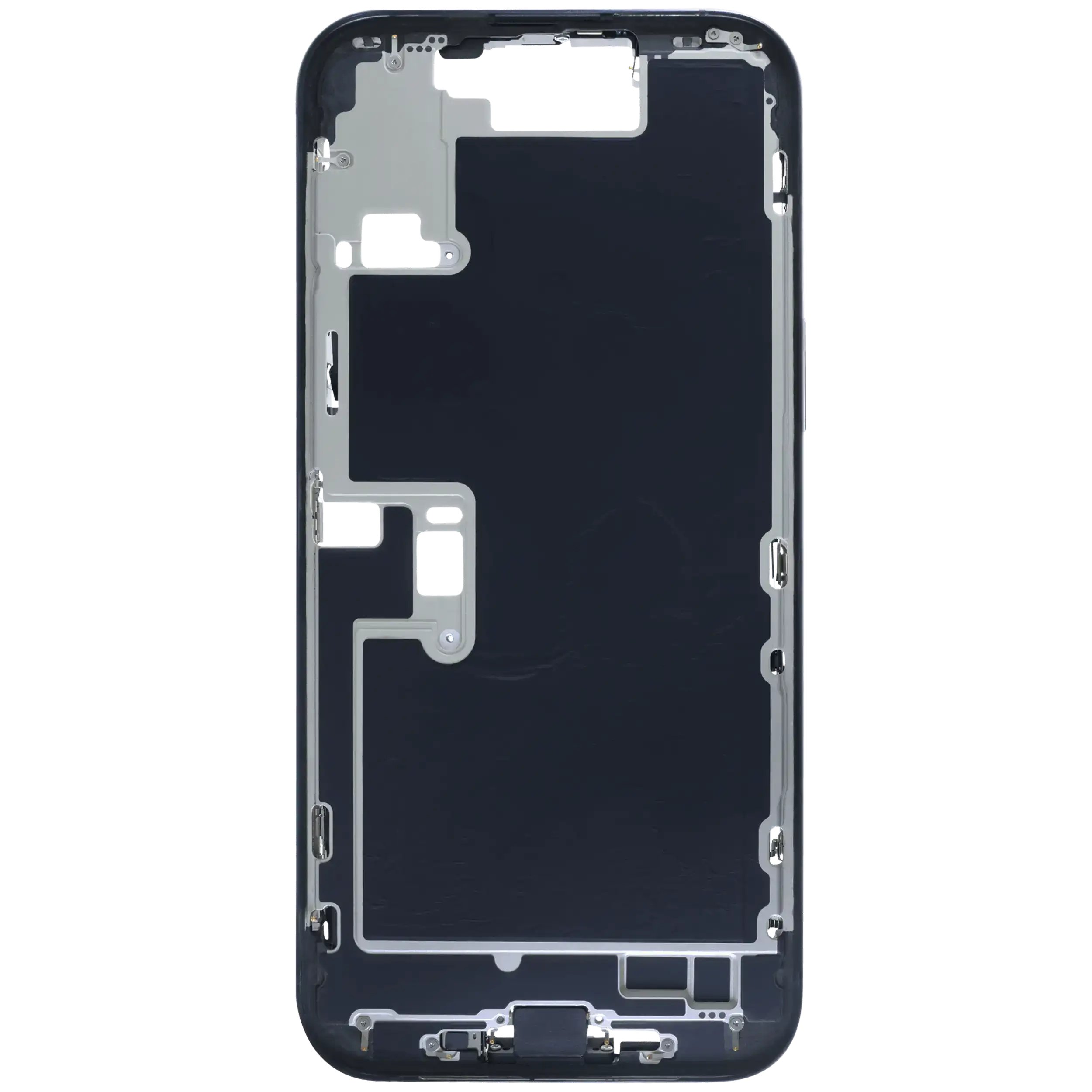 Backcover/Rahmen mit Akku für iPhone 16 Pro Max (Original OEM) (US-Version) (Schwarz Titanium)