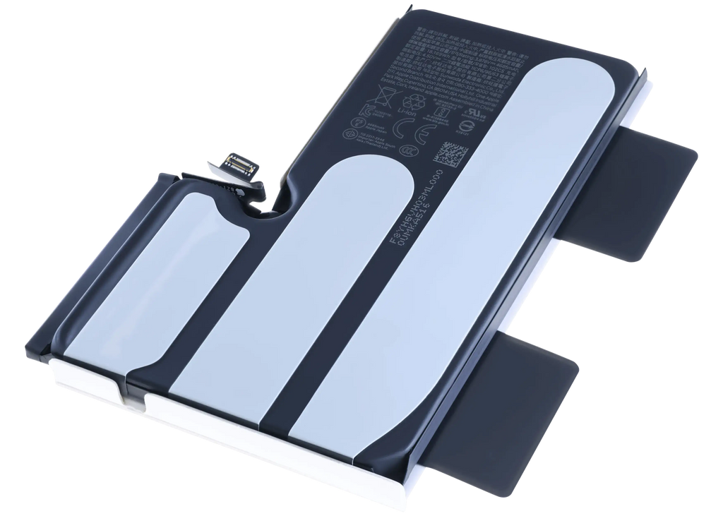 Backcover/Rahmen mit Akku für iPhone 16 Pro Max (Original OEM) (US-Version) (Schwarz Titanium)