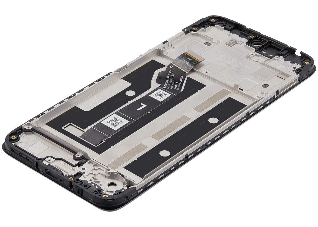 LCD-Display mit Rahmen für Motorola Moto G17 (XT2623 / 2026) / G17 Power (XT2623 / 2026) (Refurbished) (Alle Farben)
