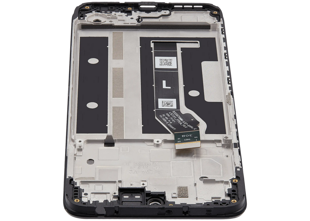 LCD-Display mit Rahmen für Motorola Moto G17 (XT2623 / 2026) / G17 Power (XT2623 / 2026) (Refurbished) (Alle Farben)