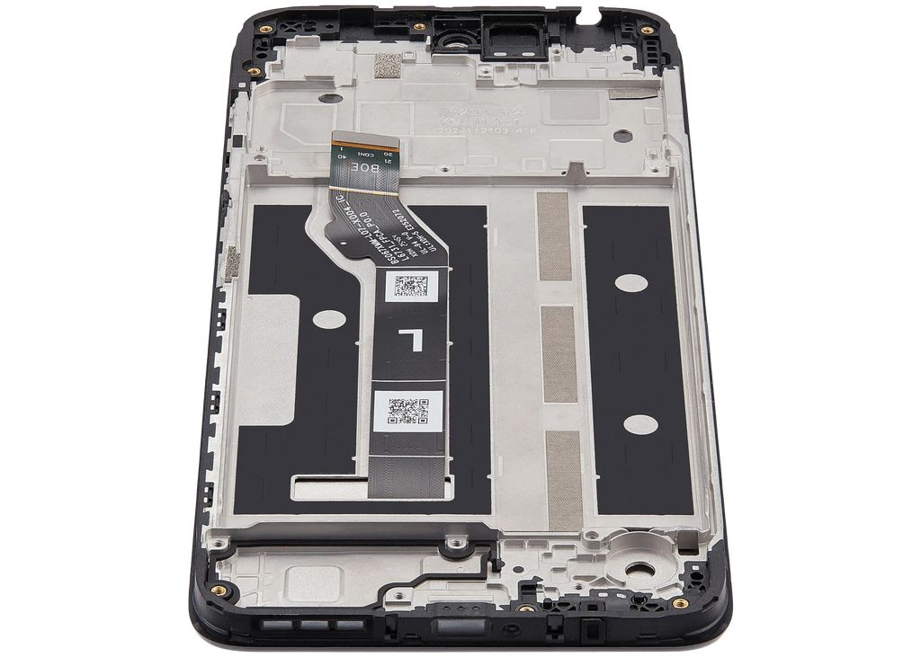 LCD-Display mit Rahmen für Motorola Moto G17 (XT2623 / 2026) / G17 Power (XT2623 / 2026) (Refurbished) (Alle Farben)