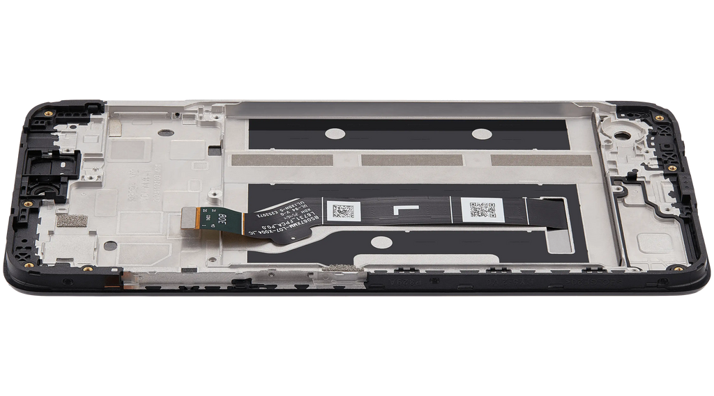LCD-Display mit Rahmen für Motorola Moto G17 (XT2623 / 2026) / G17 Power (XT2623 / 2026) (Refurbished) (Alle Farben)